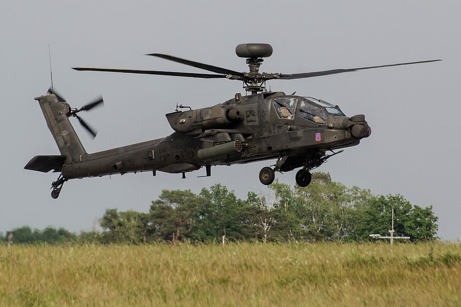 Ah-64d Longbow Apache Of The U.s. Army Photograph by Timm Ziegenthaler ...