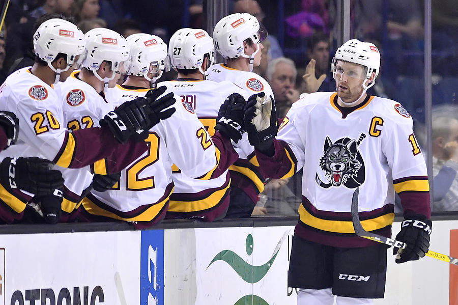 AHL: DEC 02 Grand Rapids Griffins at Chicago Wolves #1 Photograph by Icon Sportswire