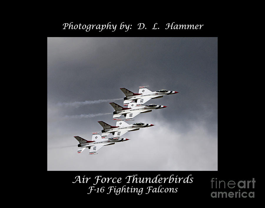 Air Force Thunderbirds #1 Photograph by Dennis Hammer