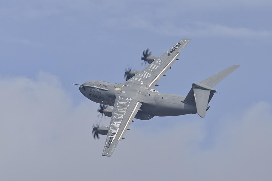 Airbus A400 M #1 Photograph by Shirley Mitchell