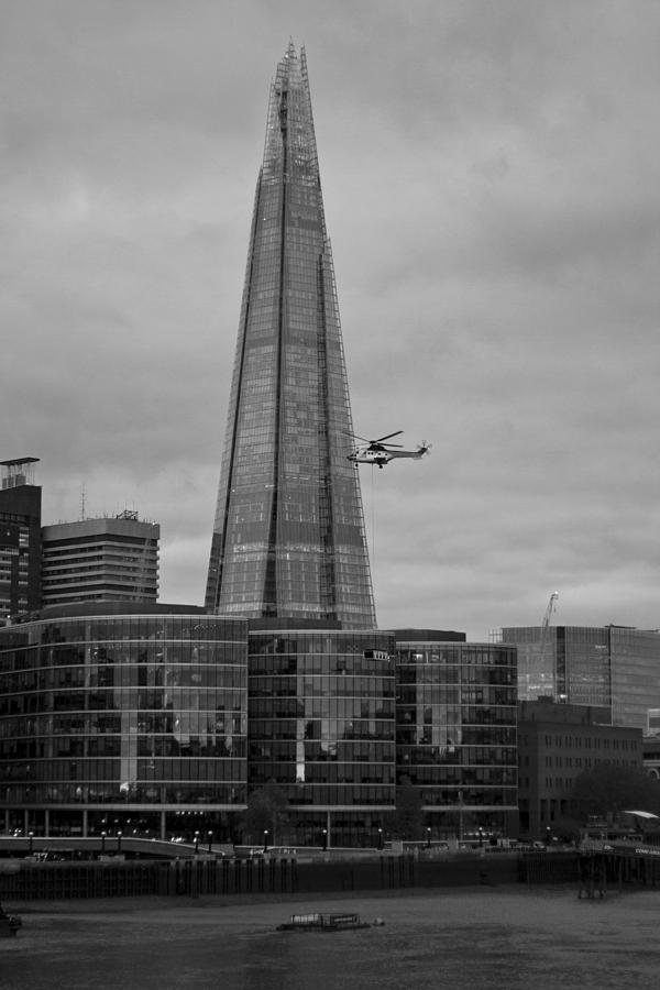 Airlift Helicopter Shard #1 Photograph by David French