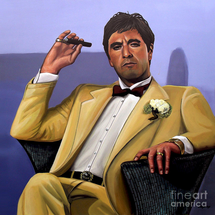 Al Pacino Painting by Paul Meijering