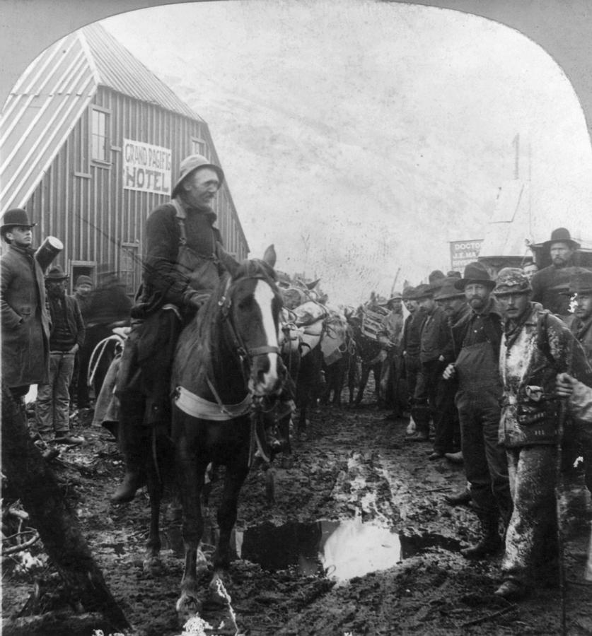 Alaska Gold Rush, C1898 1 Photograph by Granger Pixels