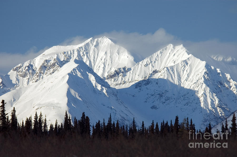 Alaska Range #1 Photograph by Mark Newman Alaska Range #1 Photograph by Mark Newman