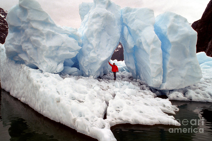 Alaskan Iceberg #1 Photograph by Mark Newman