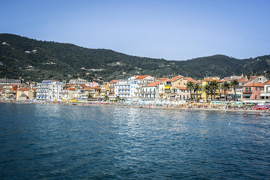 Alassio in Italy #1 Photograph by Chris Smith
