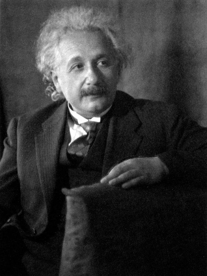 Albert Einstein Photograph - Albert Einstein, German-american #1 by Science Source