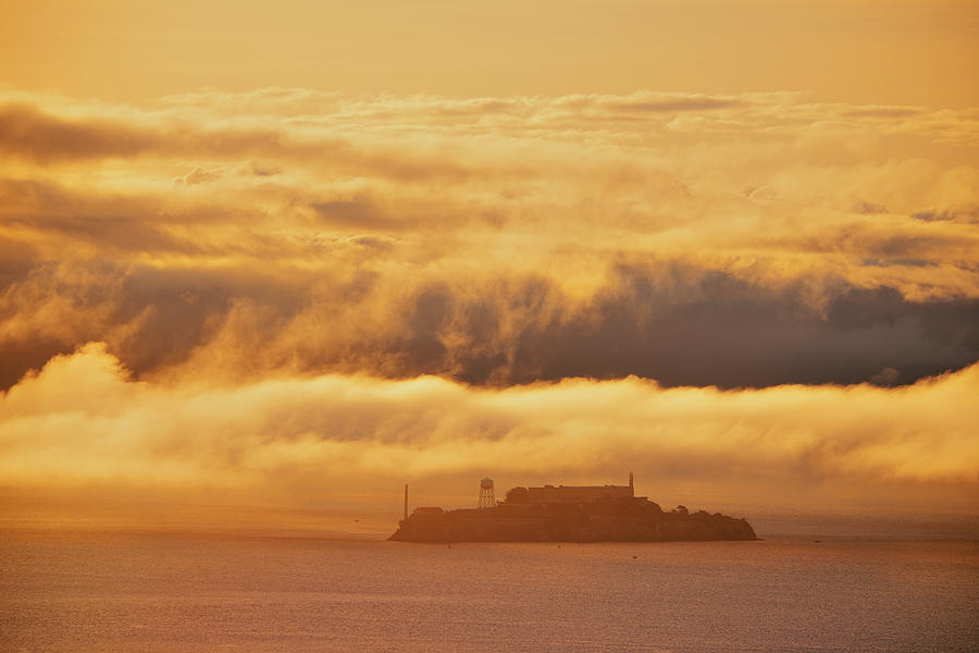 Alcatraz Island #1 Photograph by Songquan Deng