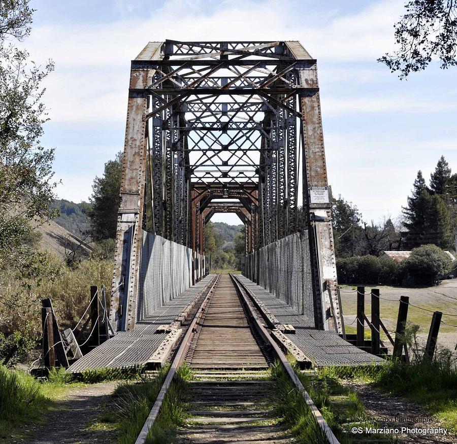 Alexander Valley Trestle #1 Photograph by Stephen Marziano - Pixels