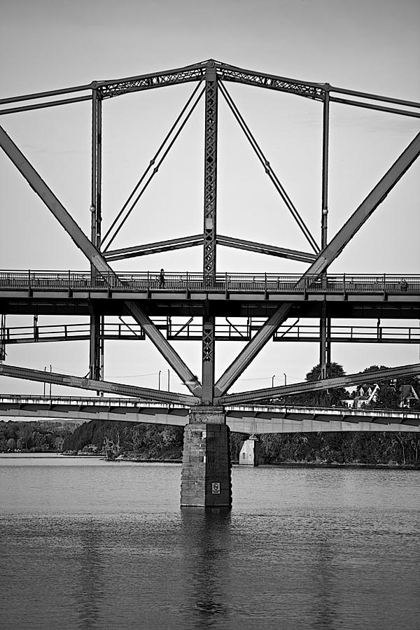 Alexandra Bridge Ottawa #1 Photograph by Prince Andre Faubert