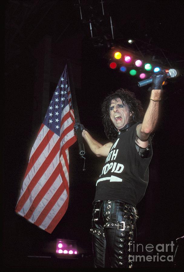Alice Cooper Photograph - Alice Cooper #1 by Concert Photos