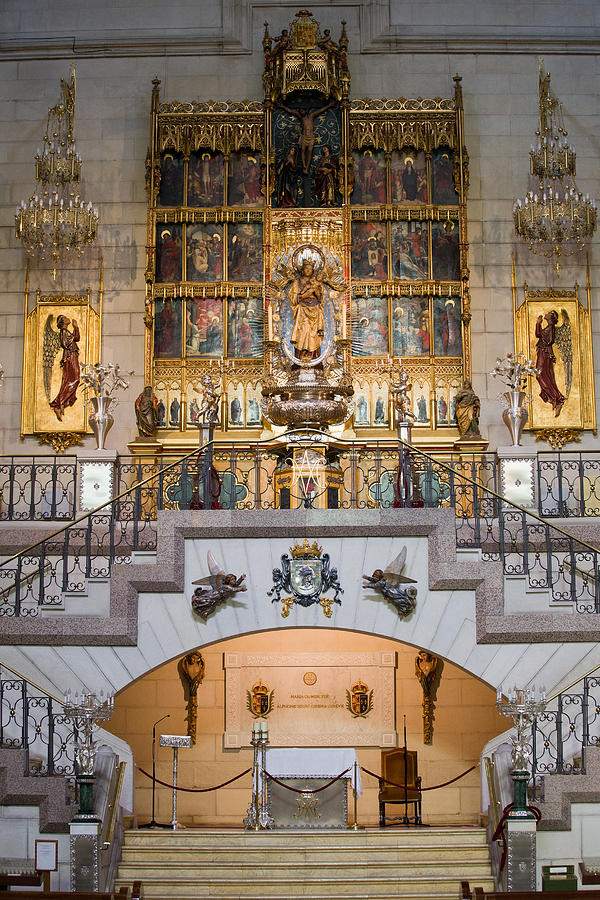 Almudena Cathedral Altar #1 Photograph by Artur Bogacki