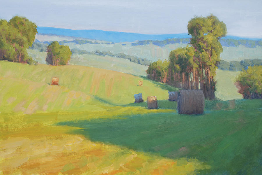Summer Painting - Along Rectortown Road #1 by Armand Cabrera