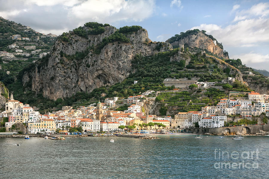 Amalfi Coast #1 Photograph by Kate McKenna