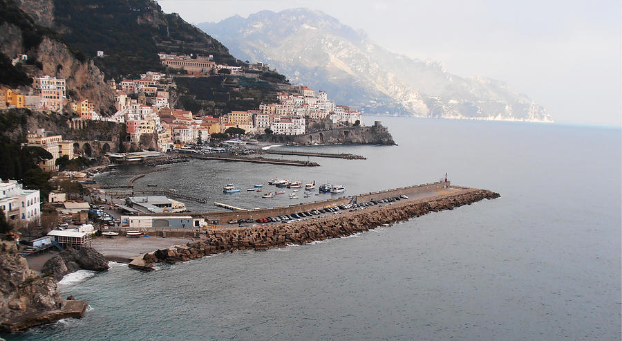 Amalfi Italy #1 Photograph by Bill Cannon