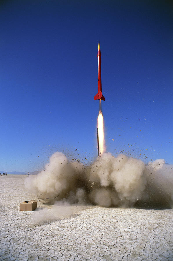 Amateur Rocketry #1 Photograph by Peter Menzel/science Photo Library