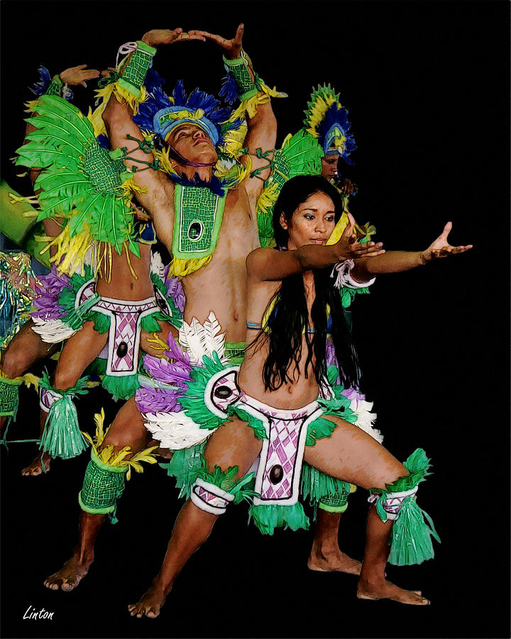 Amazon Dancers Digital Art by Larry Linton