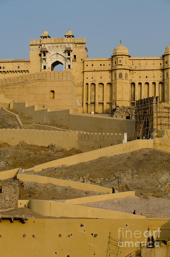 Amber Fort, India #1 Photograph by John Shaw