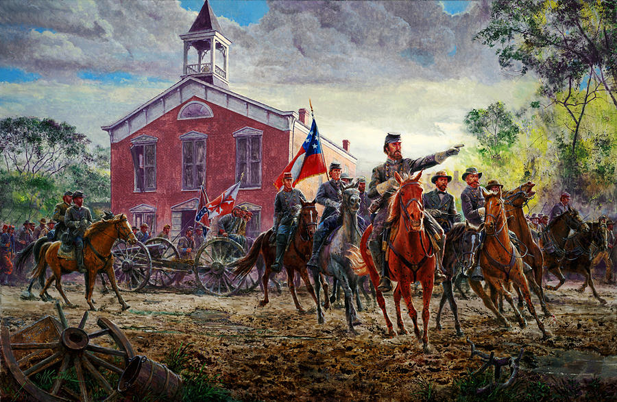 American Civil War Painting