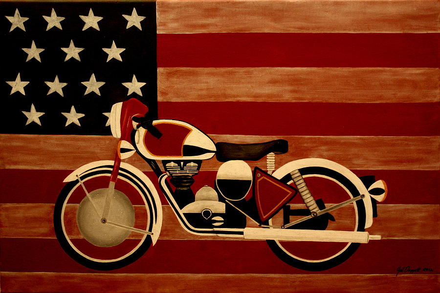 American Dream Painting by Gail Daggett - Fine Art America