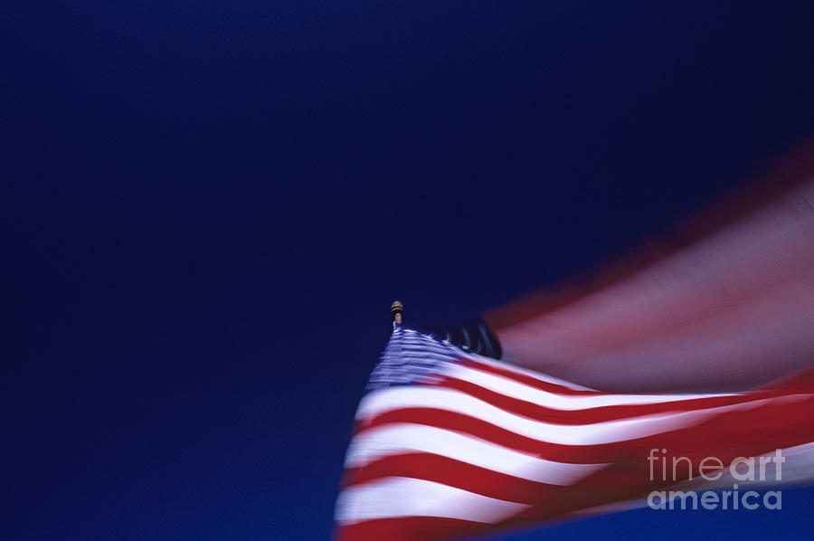 American Flag #1 Photograph by Jim Corwin