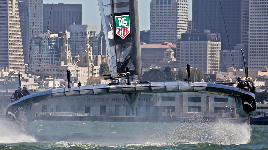 Americas Cup Oracle #2 Photograph by Steven Lapkin