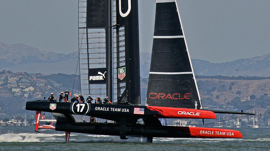 Americas Cup SF Bay #1 Photograph by Steven Lapkin