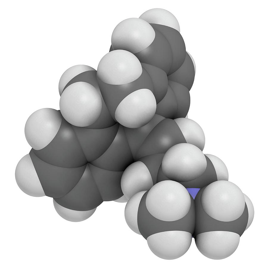 Tricyclic Photograph - Amitryptiline Tricyclic Antidepressant #1 by Molekuul
