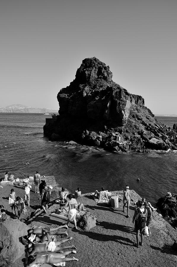 Summer Photograph - Ammoudi beach #3 by George Atsametakis