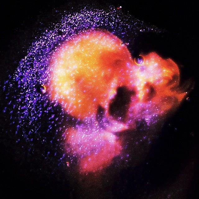 Amore Nebula 
#happyvalentinesday #1 Photograph by Casey Asher