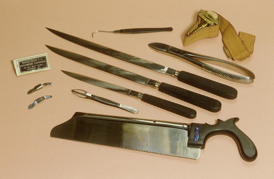 Amputation Instruments #1 Photograph by Science Photo Library