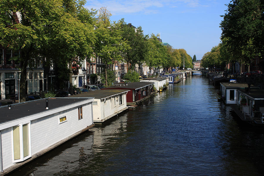 Amsterdam Canal #1 Photograph by Aidan Moran