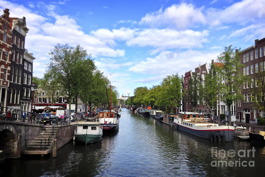 Amsterdam Canal #1 Photograph by Ivy Ho