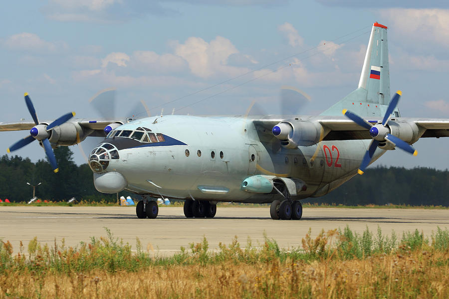 An-12 Transport Aircraft Of The Russian #1 Photograph by Artyom Anikeev