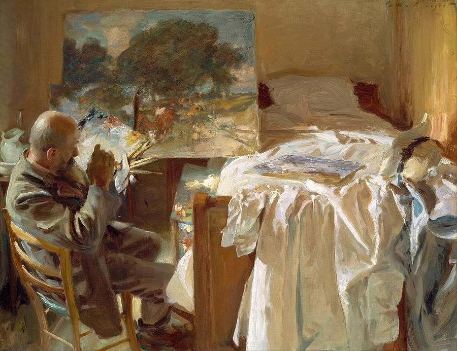 An Artist in His Studio  Painting by John Singer Sargent