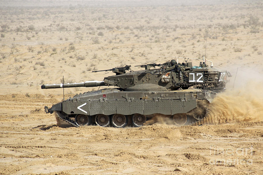 An Israel Defense Force Merkava Mark II Photograph By Ofer Zidon - Pixels