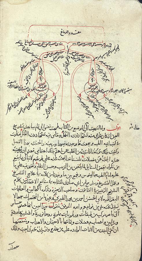 Ancient Arabic Manuscript Photograph By Arabic Manuscripts Collection ...