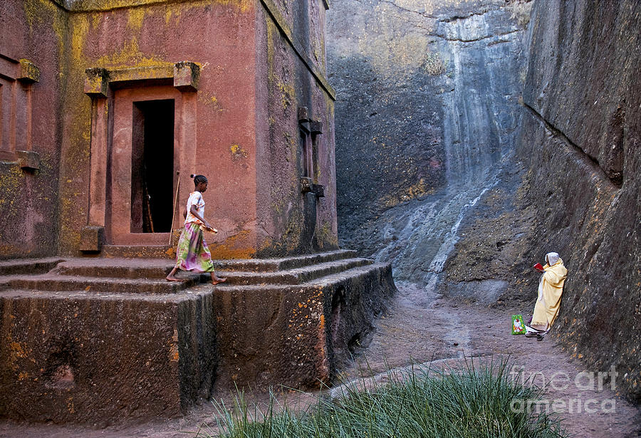Ancient Rock Hewn Churches Of Lalibela Ethiopia #1 Photograph by JM Travel Photography