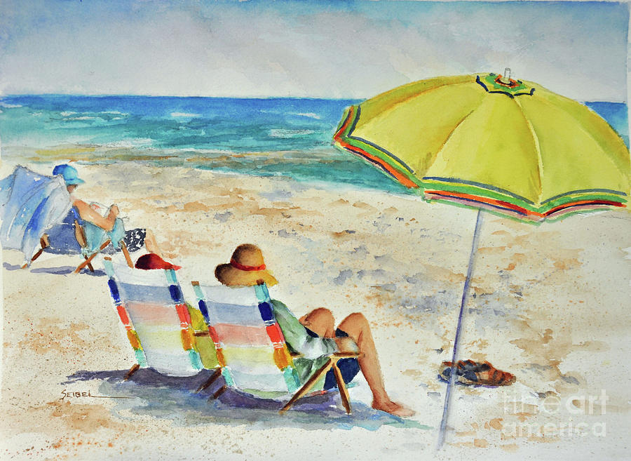 Summer Painting - And the Livin is Easy #1 by Barbara Seibel