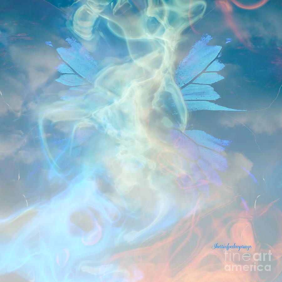 Angel Wings and Heaven Digital Art by Sherri's - Of Palm Springs