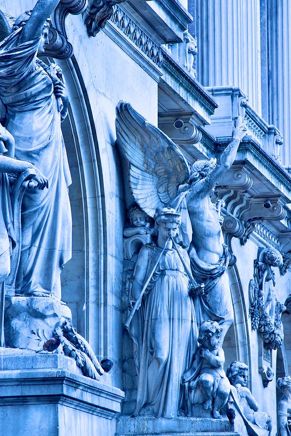 Architecture Photograph - Angels In The Vatican #1 by Charles Don Thompson