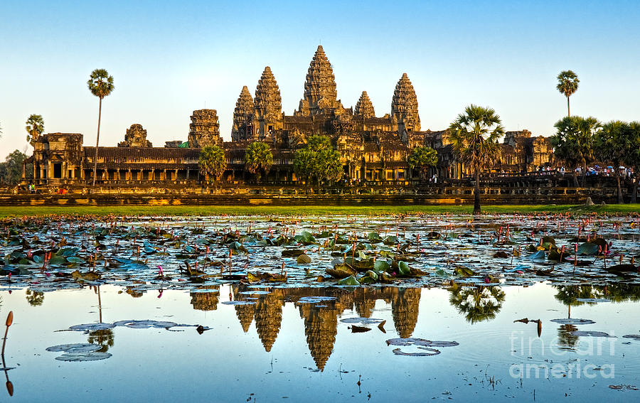 Angkor Wat - Cambodia #1 Photograph by Luciano Mortula
