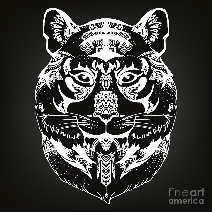 Animal Head Print For Adult Anti Stress Digital Art by Anastasia Mazeina - Fine Art America Animal Head Print For Adult Anti Stress Digital Art by Anastasia Mazeina - Fine Art America