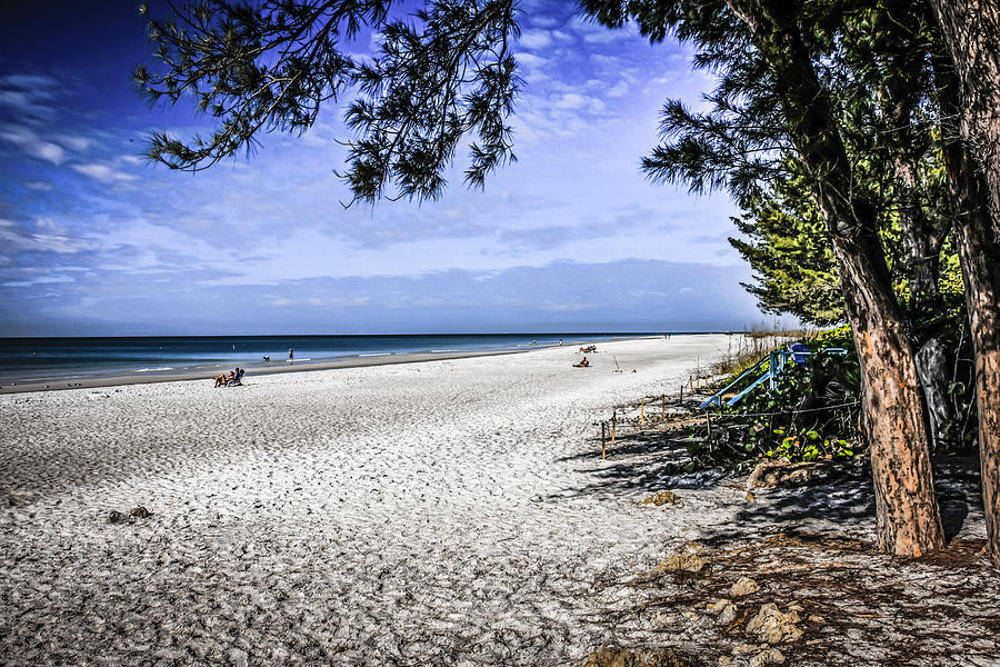 Beach Photograph - Anna Maria island #1 by Chris Smith