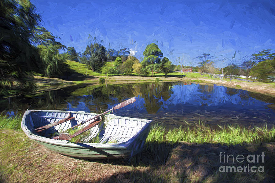 Boat Photograph - Annies Boat by Sheila Smart Fine Art Photography Boat Photograph - Annies Boat by Sheila Smart Fine Art Photography