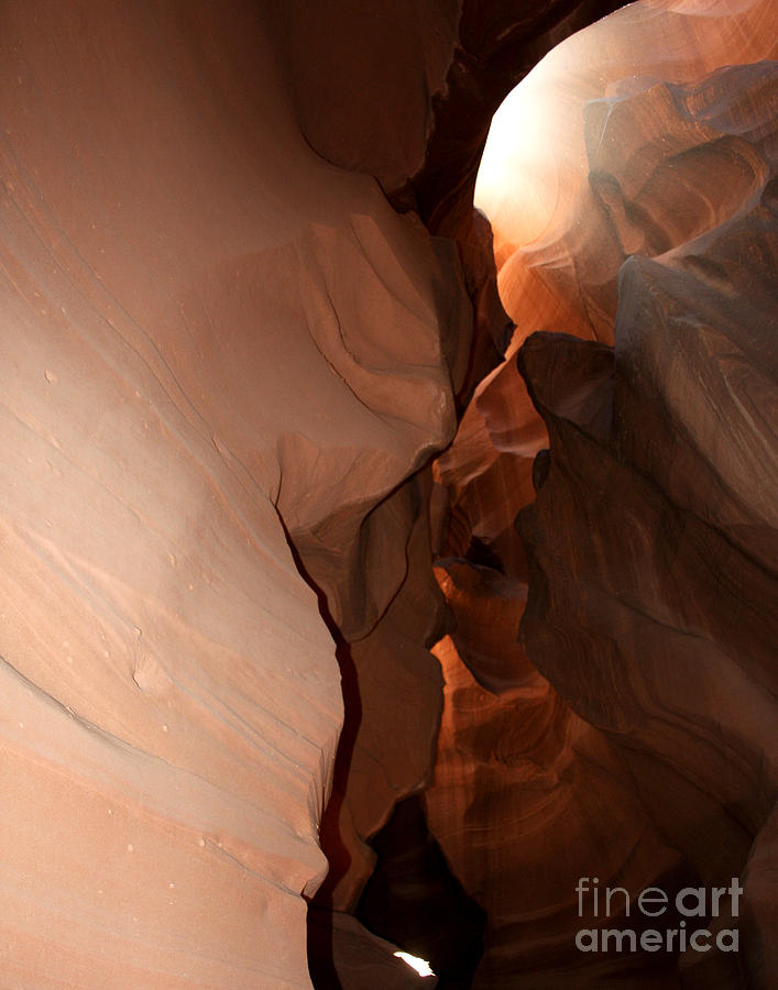 Gallery Photograph - Antelope Canyon #1 by Richard Smukler