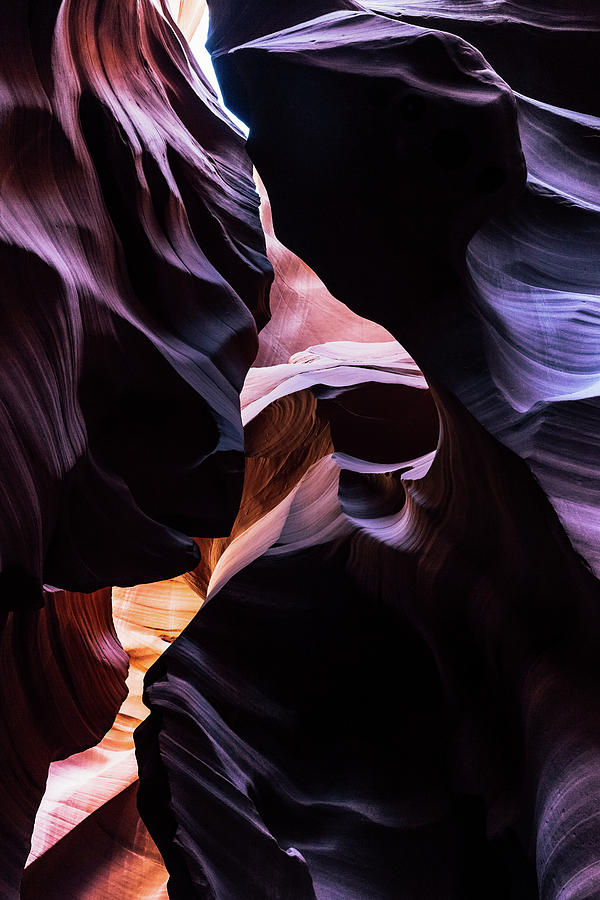 Antelope Canyon Spiral Rock Arches Photograph by Deimagine