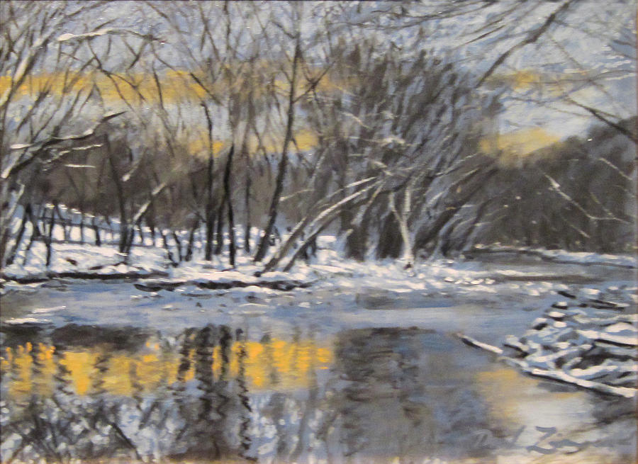 Antietam Creek #1 Painting by David Zimmerman