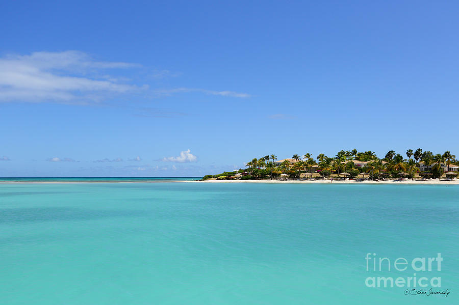 Antigua Seascape #1 Photograph by Steve Javorsky