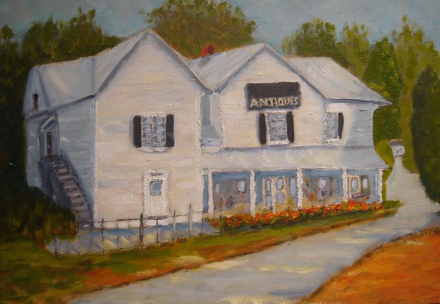 Antiques #1 Painting by Michael Lynn Brown